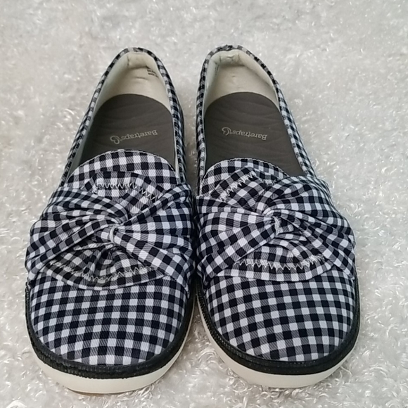 BareTraps Vally Slip On Gingham Print Bow 9W Not sure if ever worn - Picture 4 of 13